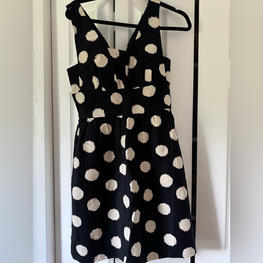 Black and White Polka Dot Dress